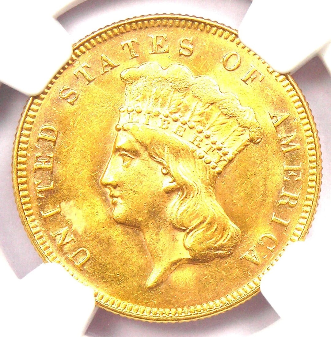1878 THREE DOLLAR INDIAN GOLD COIN $3: 1878 Three Dollar Indian Gold Coin $3 Composition: Gold Year: 1878 Denomination: $3 Fineness: None Country of Origin: United States Accessories: None Accessories Notice: When purchasing pr
