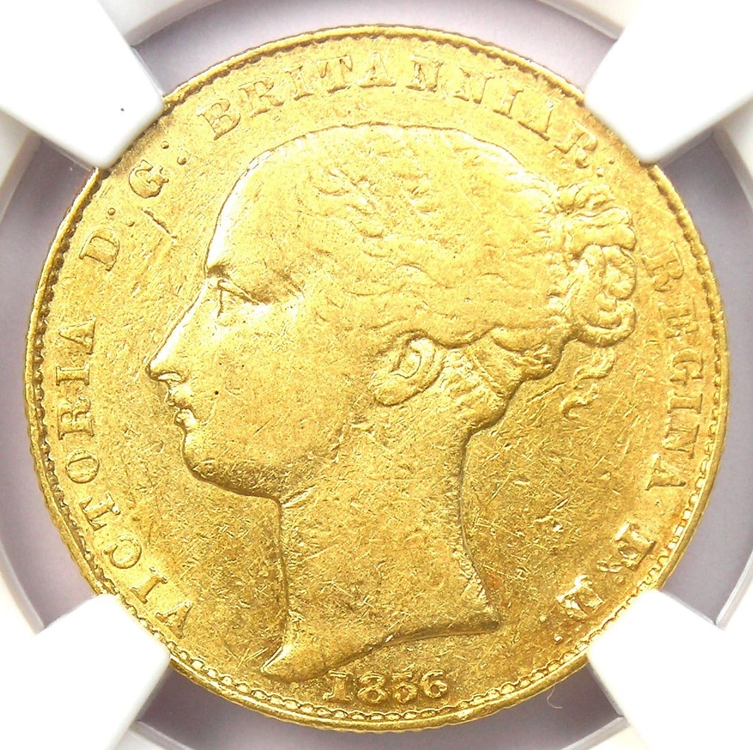 1856-SY AUSTRALIA GOLD VICTORIA SOVEREIGN (1 of 2)