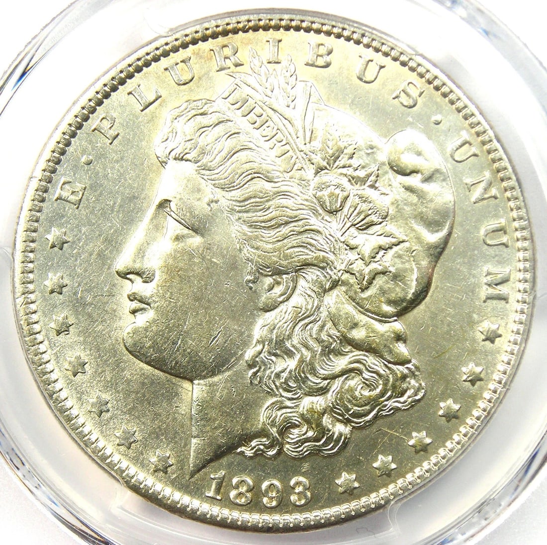 1893 MORGAN SILVER DOLLAR $1 COIN - RARE DATE! (1 of 2)