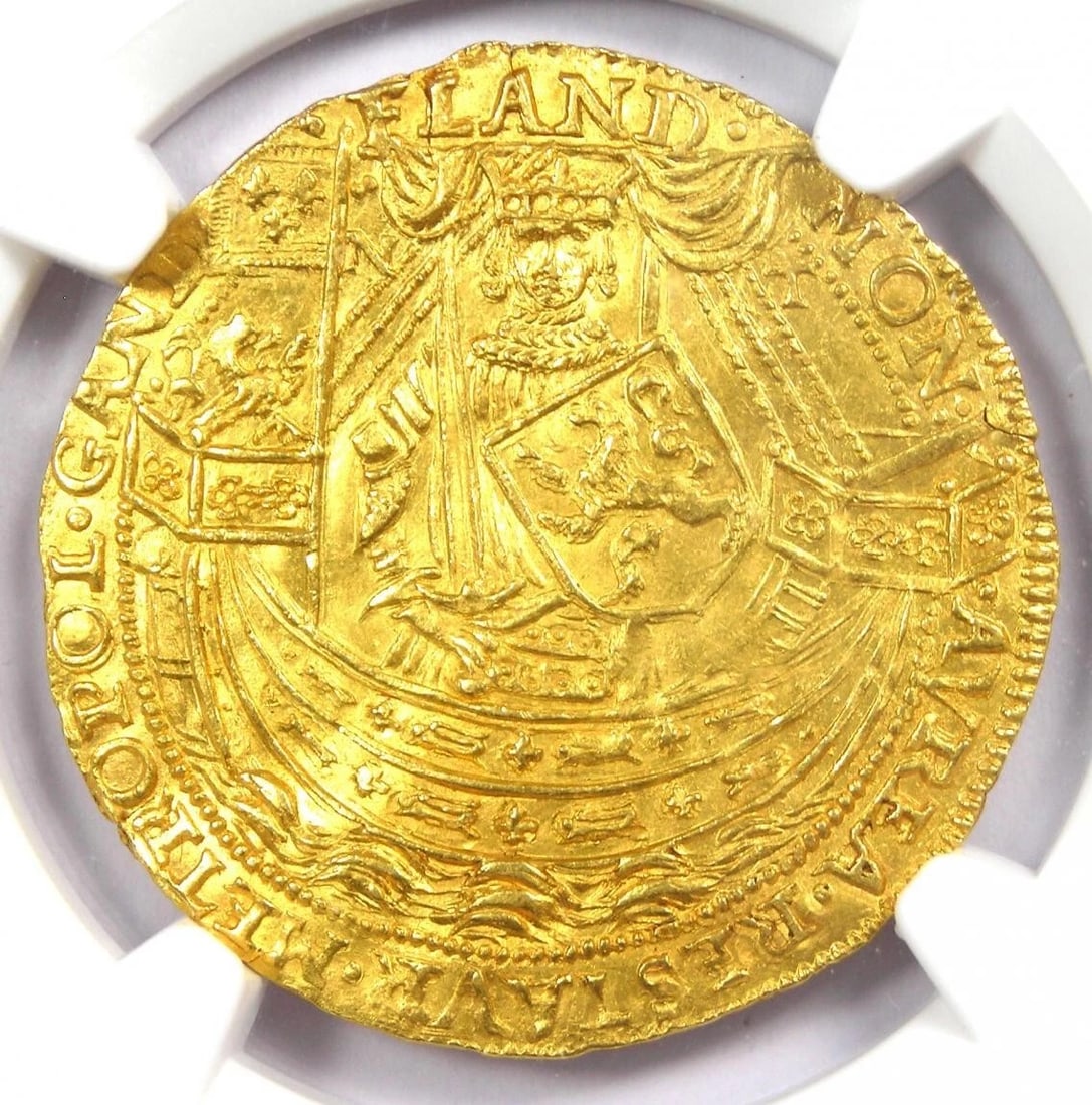 1582 GOLD BELGIUM NOBLE GHENT COIN: 1582 Gold Belgium Noble Ghent Coin Composition: Gold Year: 1582 Denomination: Noble Fineness: None Country of Origin: Belgium Accessories: None Accessories Notice: When purchasing pre-owne
