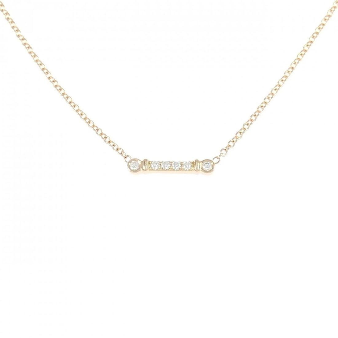 TIFFANY FLEUR SQUIRREL STEM NECKLACE: Tiffany Fleur Squirrel Stem Necklace Brand: Tiffany Type: Necklace Material: 750 Pink Gold Main Stone Natural Color: Pink Gold Size: 41cmActualSize Pendant top H x W: 1.4mmx13.1mm Chain Max.