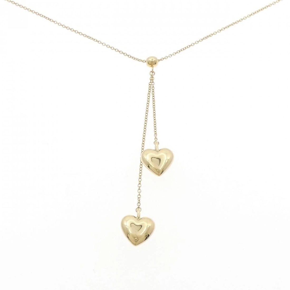 TIFFANY 750YG NECKLACE: Tiffany 750YG Necklace Brand: Tiffany Type: Necklace Material: 750 Yellow Gold Color: Yellow Gold Size: 40cm Accessories: None Accessories Notice: When purchasing pre-owned goods, please