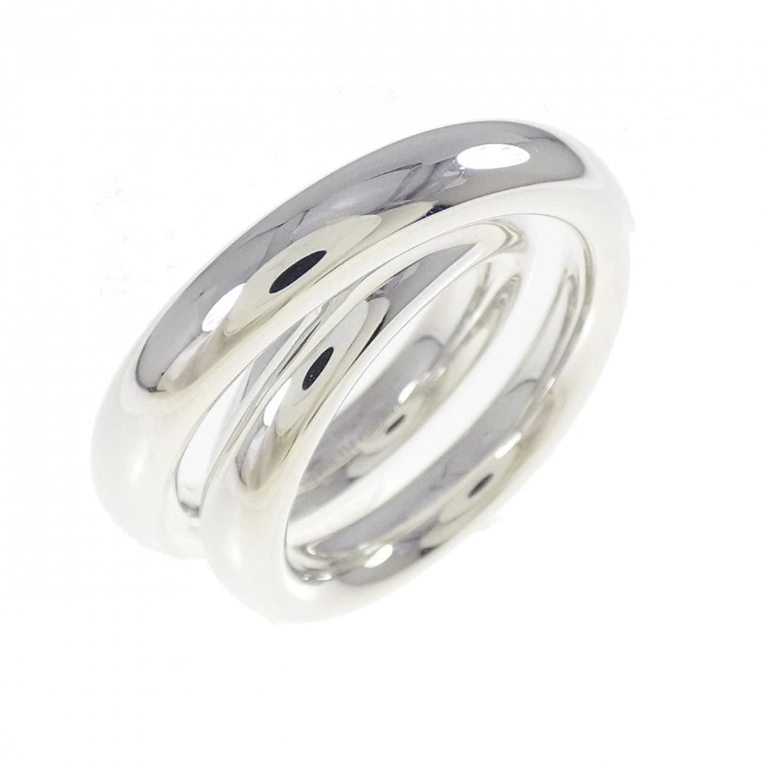 HERMES VERTIGE RING: HERMES VERTIGE Ring Brand: HERMES Type: Ring Material: 925 Silver Color: Silver Size: 5 (US size) Accessories: None Accessories Notice: When purchasing pre-owned goods, please refer to the