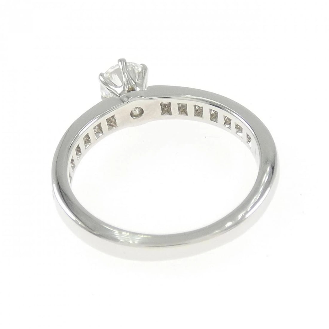 TIFFANY SOLITAIRE CHANNEL SETTING RING - 3