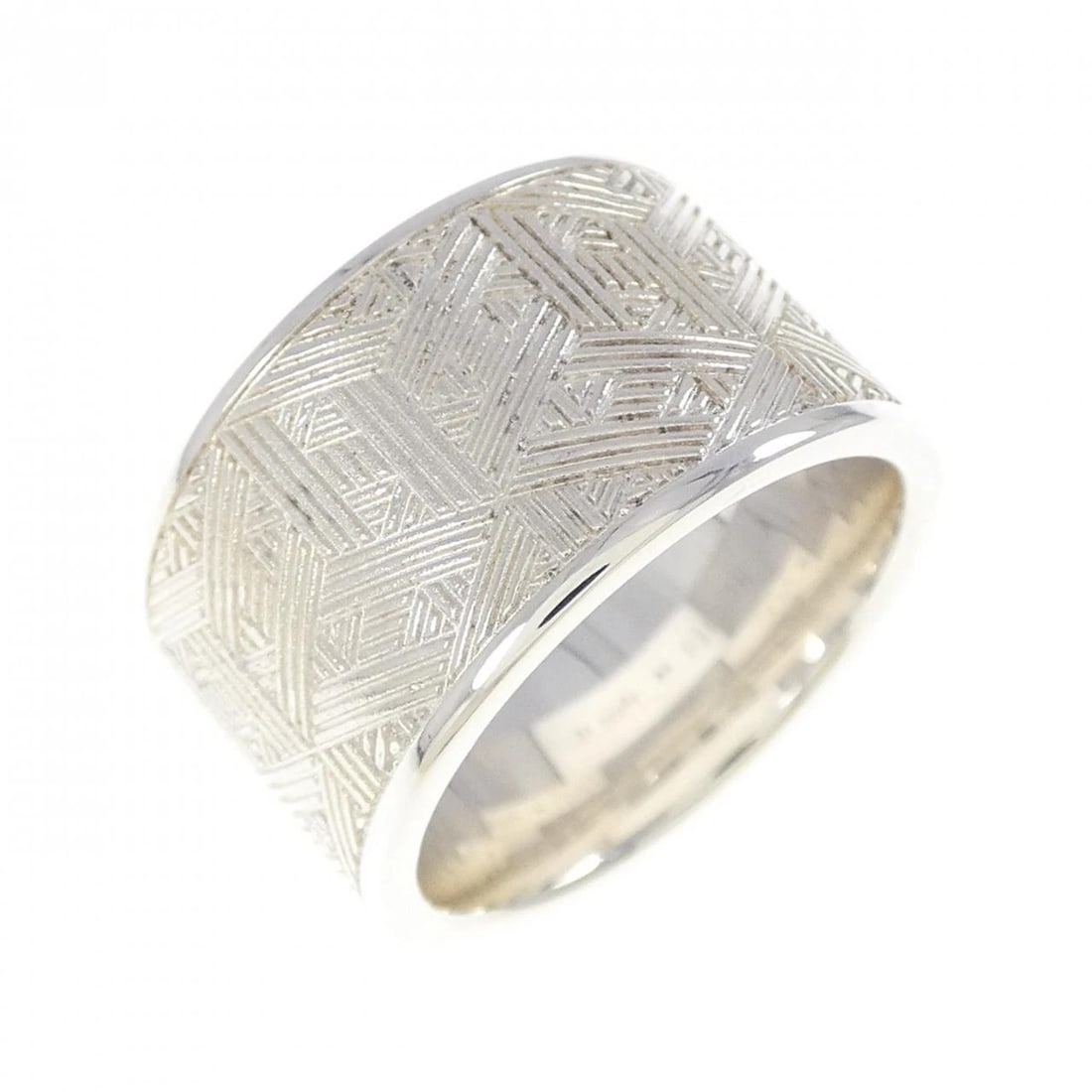 HERMES 925 RING: HERMES 925 Ring Brand: HERMES Type: Ring Material: 925 Silver Color: Silver Size: 5 (US size) Accessories: None Accessories Notice: When purchasing pre-owned goods, please refer to the pho