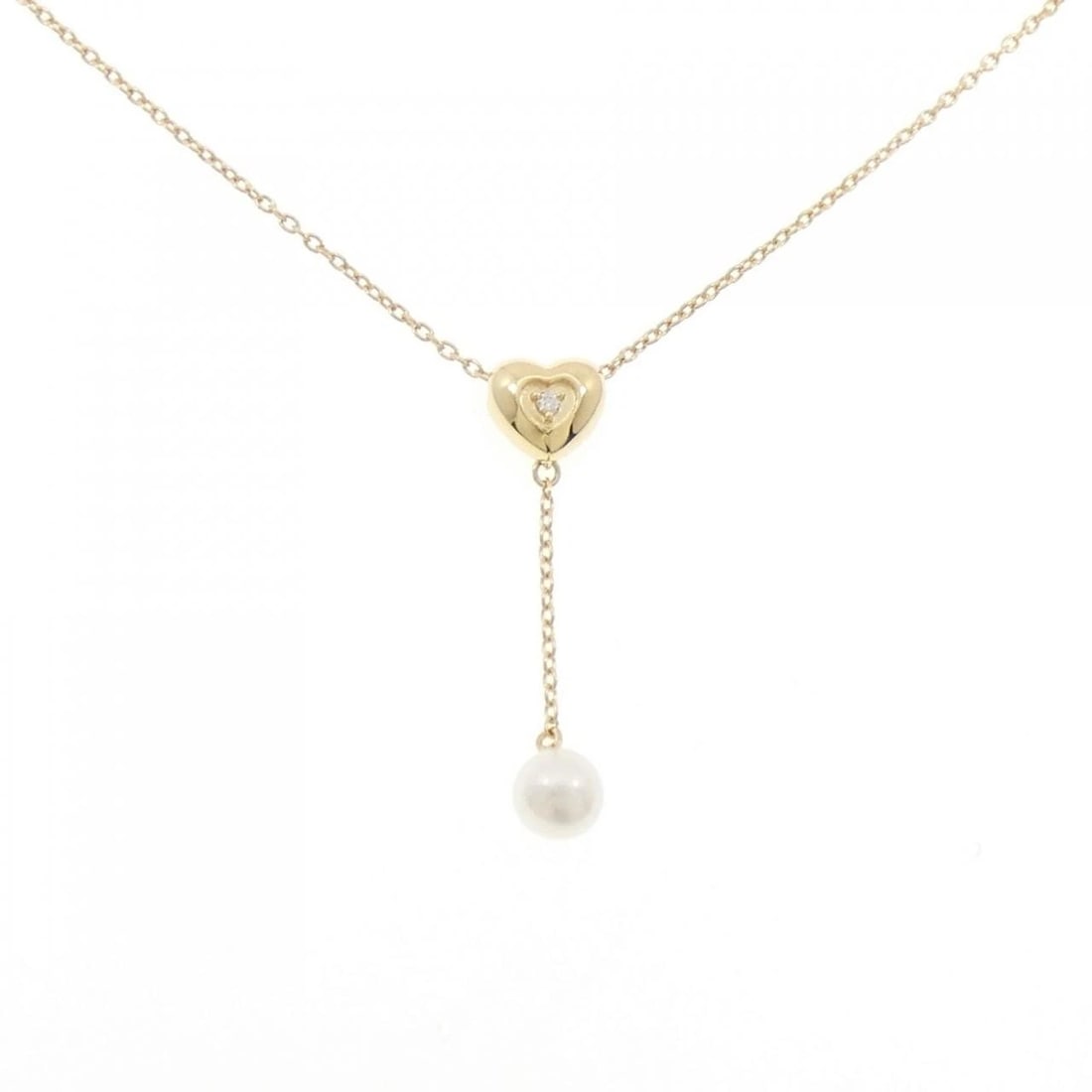 TASAKI AKOYA PEARL NECKLACE: TASAKI Akoya Pearl Necklace Brand: TASAKI Type: Necklace Material: K18 Yellow Gold Main Stone Akoya Pearl Color: Yellow Gold Size: 36-40cm ActualSize Pendant top H x W: 33.9mmx8.1mm Chain Max. W: