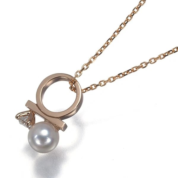 TASAKI NECKLACE AKOYA PEARL DIAMOND PETIT BALANCE CLASS (1 of 2)
