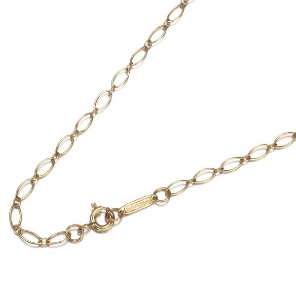 TIFFANY&CO. CHAIN NECKLACE OVAL LINK 18K 750 YELLOW GOLD (1 of 2)