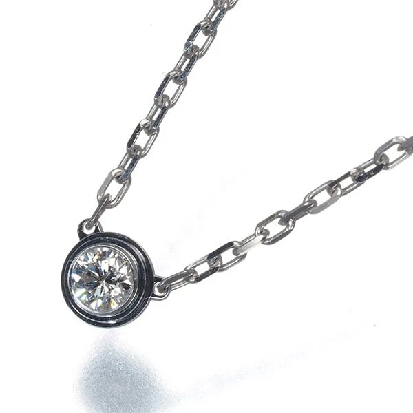 CARTIER NECKLACE DIAMOND D'AMOUR SM 18K 750 WHITE GOLD (1 of 3)