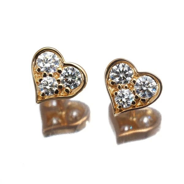 TIFFANY&CO. EARRINGS DIAMOND SENTIMENTAL HEART: Tiffany&Co. Earrings Diamond Sentimental Heart Brand: Tiffany & Co. Type: Earrings Material: 18K / 750 / Rose Gold Main Stone/Creation Natural Color: Rose Gold Size: Design size: 6.7 x 7.2mm 