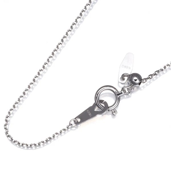 CABLE CHAIN NECKLACE 18K 750 WHITE GOLD (1 of 2)