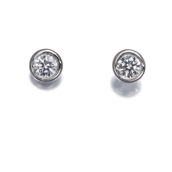 TIFFANY&CO. EARRINGS DIAMOND BY THE YARD: Tiffany&Co. Earrings Diamond By The Yard Brand: Tiffany & Co. Type: Earrings Material: 950 / Platinum Main Stone/Creation Natural Color: Platinum Size: Design Size: Diameter Approximately