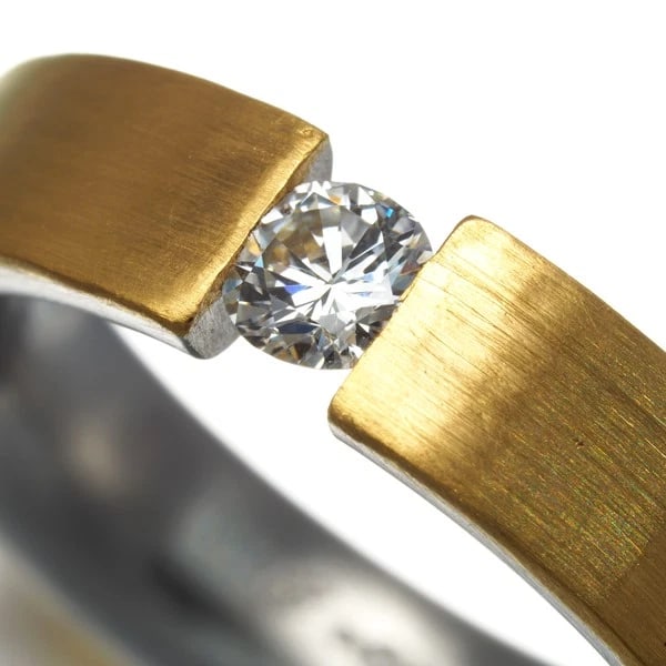 NIESSING RING DIAMOND VS1 SPANNRING - 2