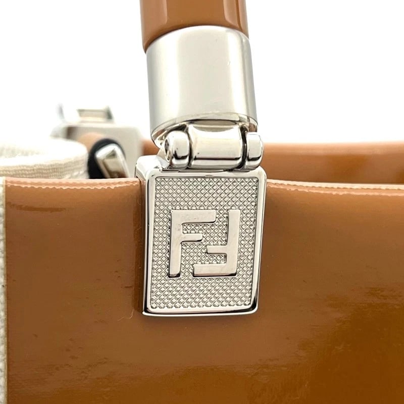 FENDI SUNSHINE SHOPPER MINI HANDBAG - 6