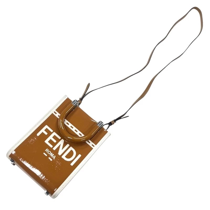 FENDI SUNSHINE SHOPPER MINI HANDBAG - 9