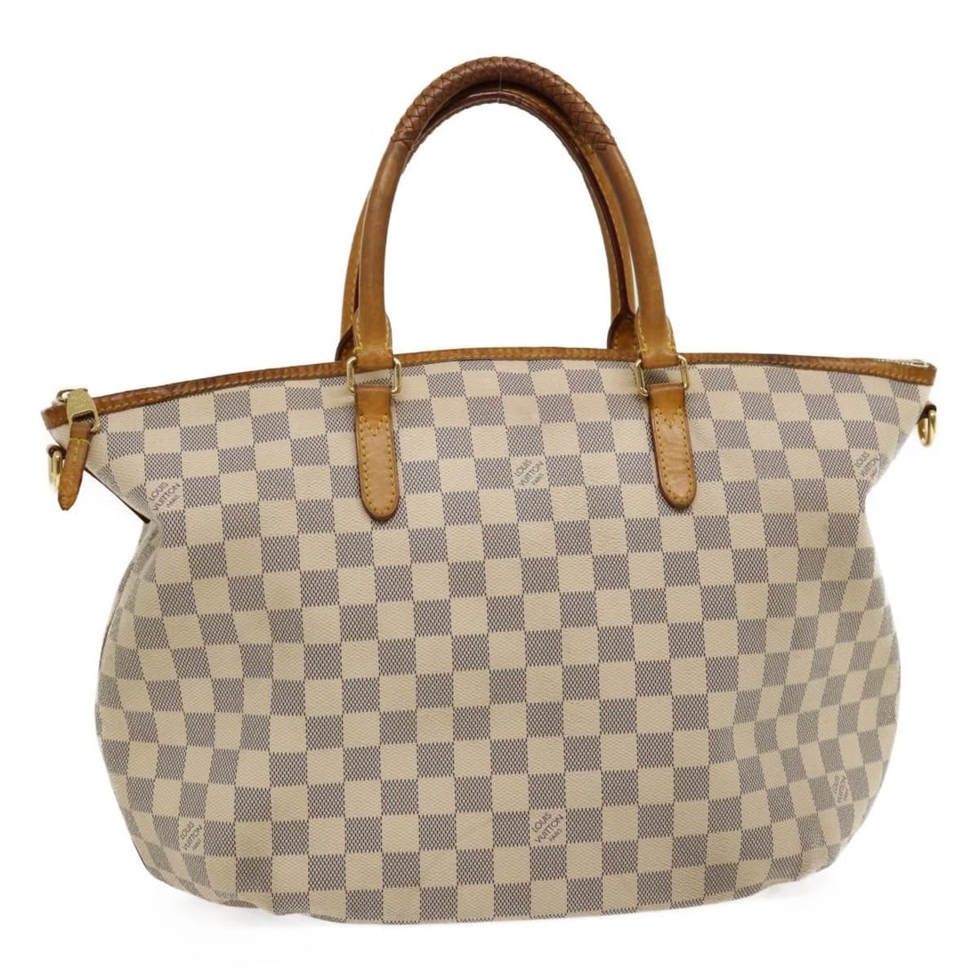LOUIS VUITTON DAMIER AZUR RIVIERA MM HAND BAG (1 of 9)
