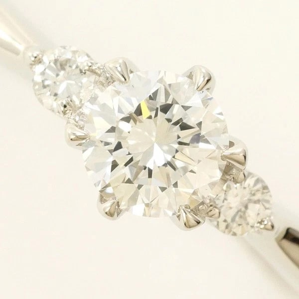 PLATINUM 900 RING DIAMOND - 2