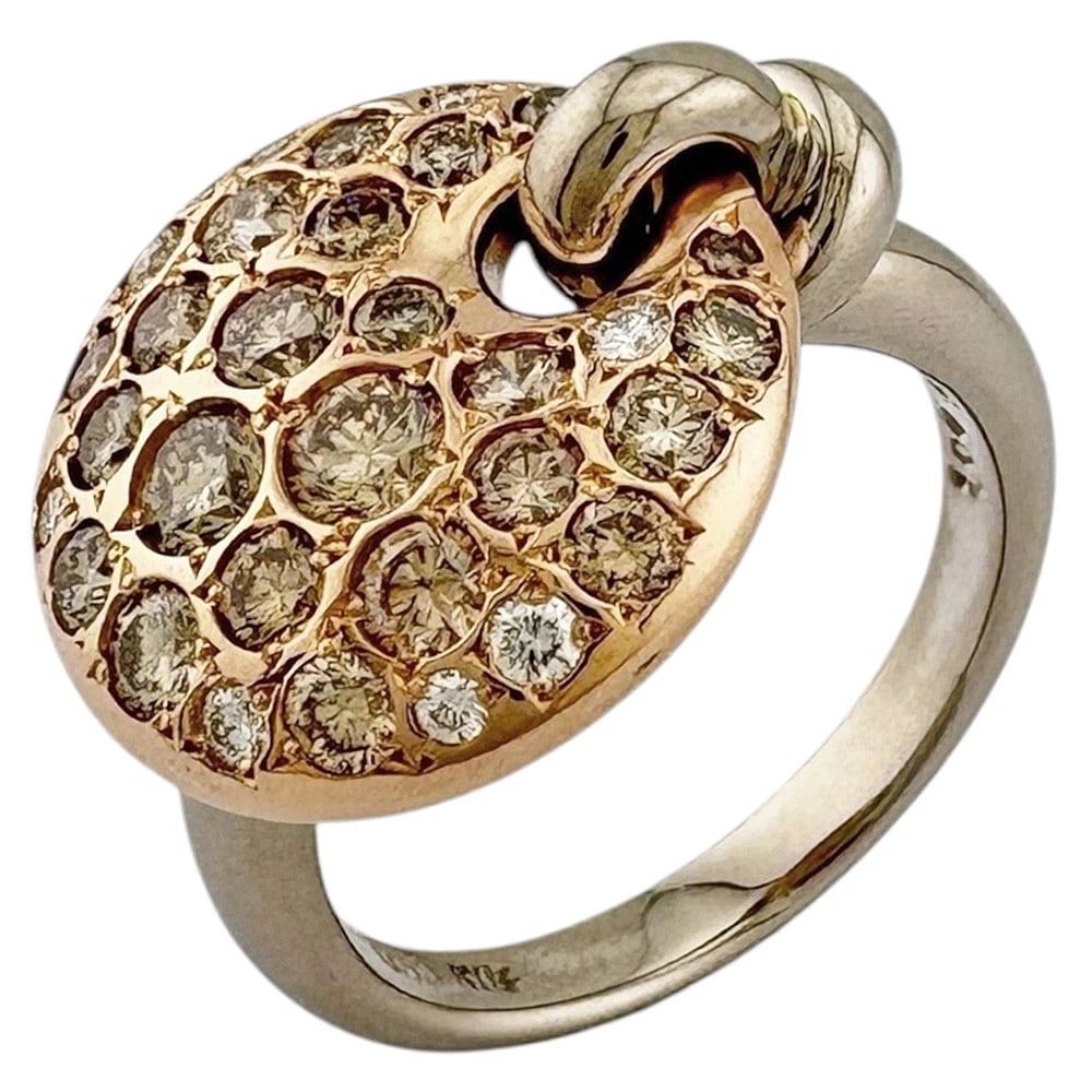 KASHIKEY RING K18 PINK GOLD K18 GOLD DIAMOND: KASHIKEY Ring K18 Pink Gold K18 gold diamond Brand: KASHIKEY Type: Ring Material: K18 Pink Gold Main Stone/Creation Natural Color: Silver Size: 6 1/8 Accessories: None Accessories Notice: