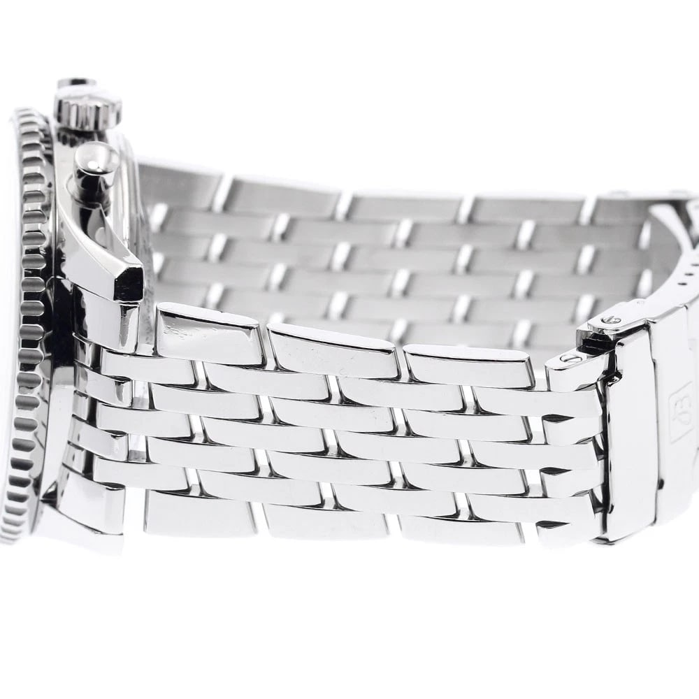 BREITLING NAVITIMER CHRONOGRAPH SILVER DIAL WATCH - 3