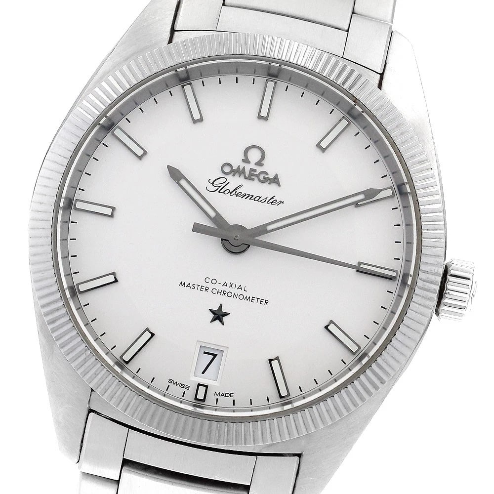 OMEGA CONSTELLATION GLOBEMASTER WATCH: OMEGA Constellation Globemaster Watch Brand: OMEGA Type: Wristwatch Material: Band Material Stainless Steel, Case Material Stainless Steel Color: Band Color Silver, Dial Color Silver, Case