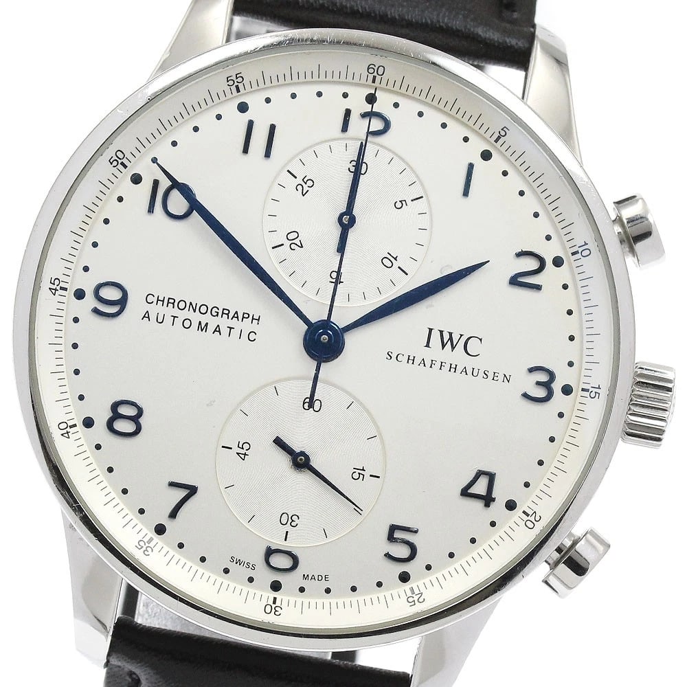 IWC SCHAFFHAUSEN SILVER DIAL WATCH (1 of 4)