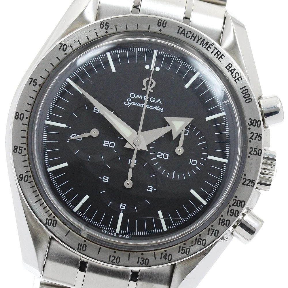 OMEGA SPEEDMASTER CHRONOGRAPH BLACK DIAL WINDING (1 of 5)