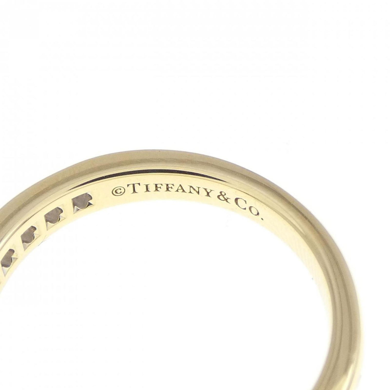 TIFFANY HALF CIRCLE CHANNEL SETTING RING - 4