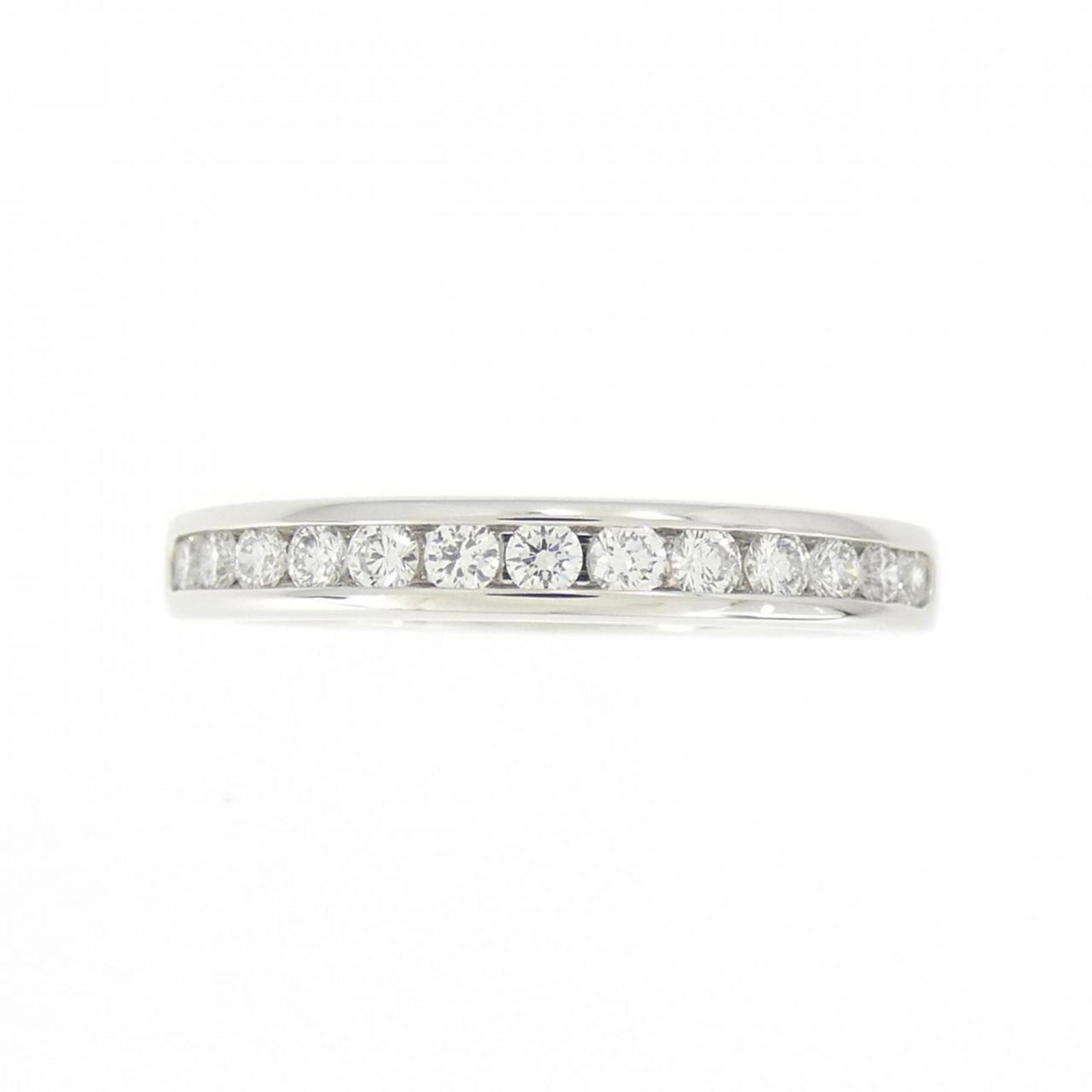 TIFFANY HALF CIRCLE CHANNEL SETTING RING - 2