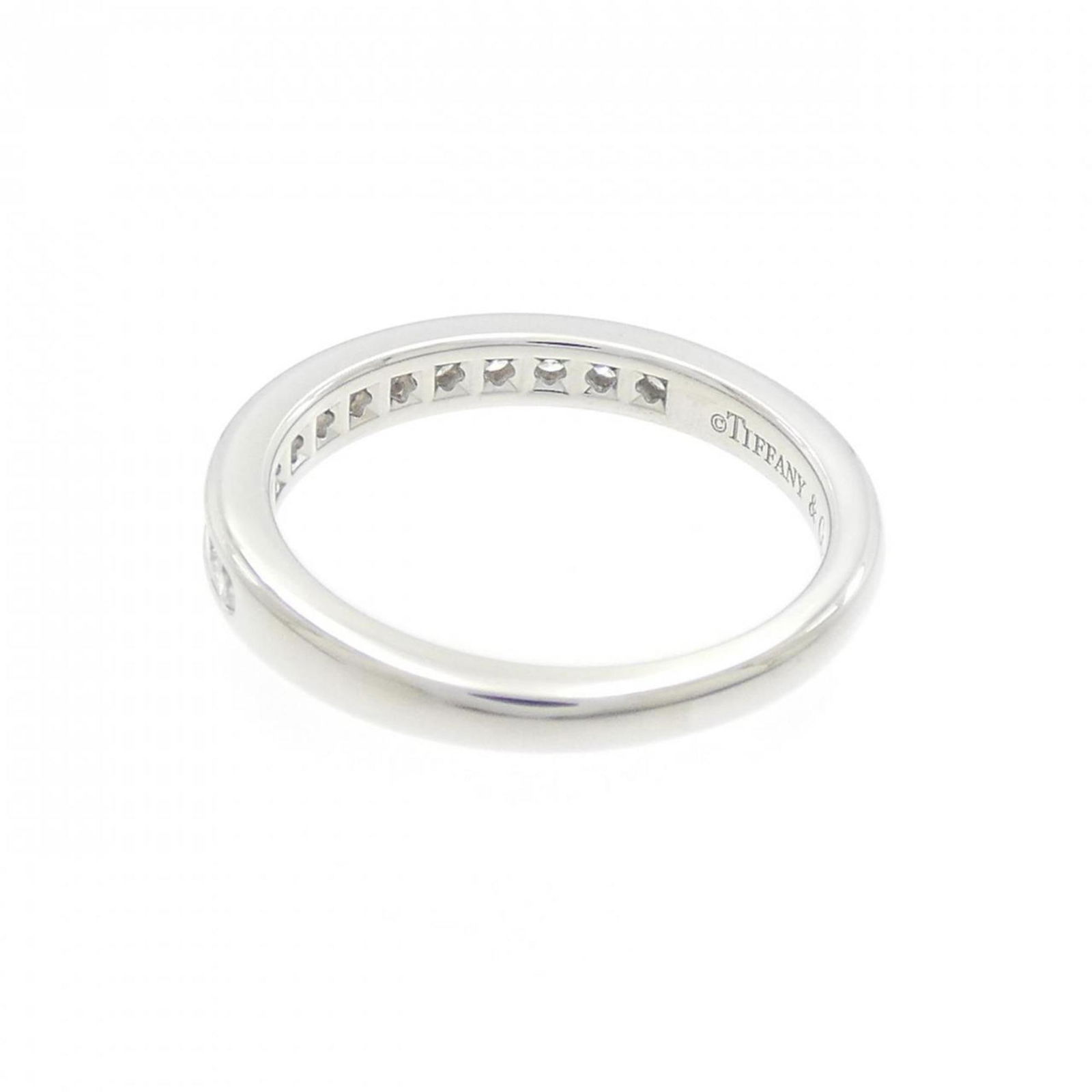 TIFFANY HALF CIRCLE CHANNEL SETTING RING - 3