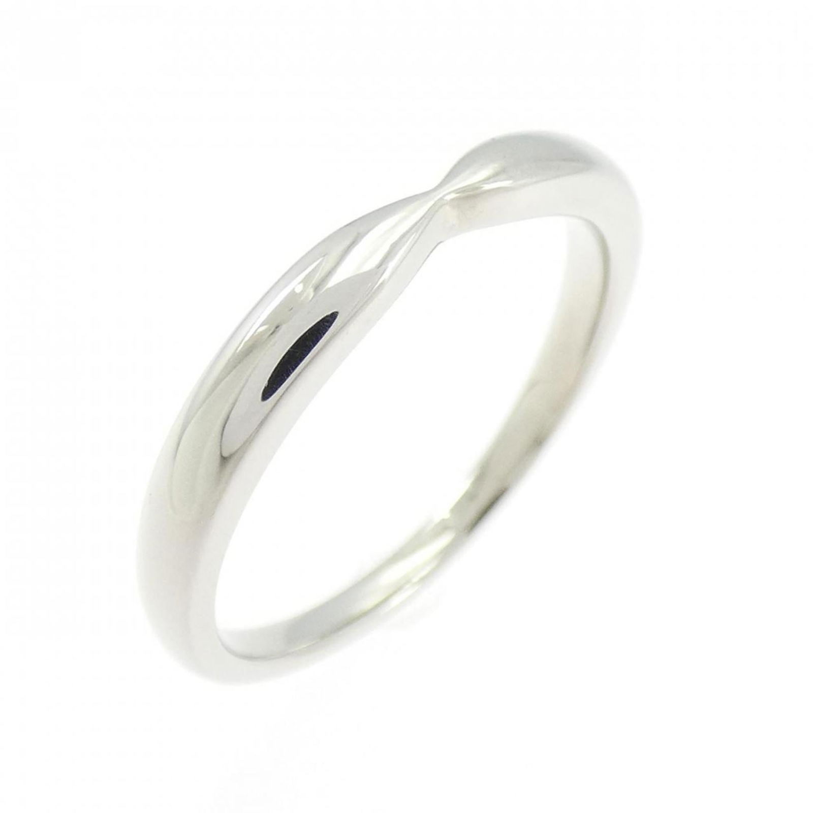 TIFFANY HARMONY RING: TIFFANY Harmony Ring Brand: Tiffany Type: Band ring Material: Platinum 950 Color: Platinum Size: 7 US Accessories: None Accessories Notice: When purchasing pre-owned goods, please refer to