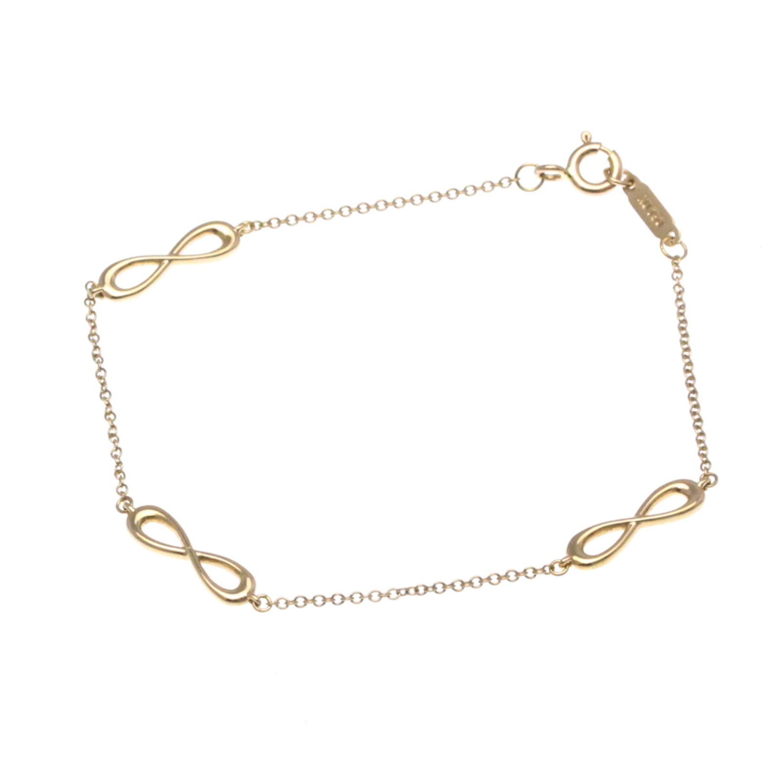 TIFFANY INFINITY ENDLESS BRACELET PINK GOLD (1 of 6)
