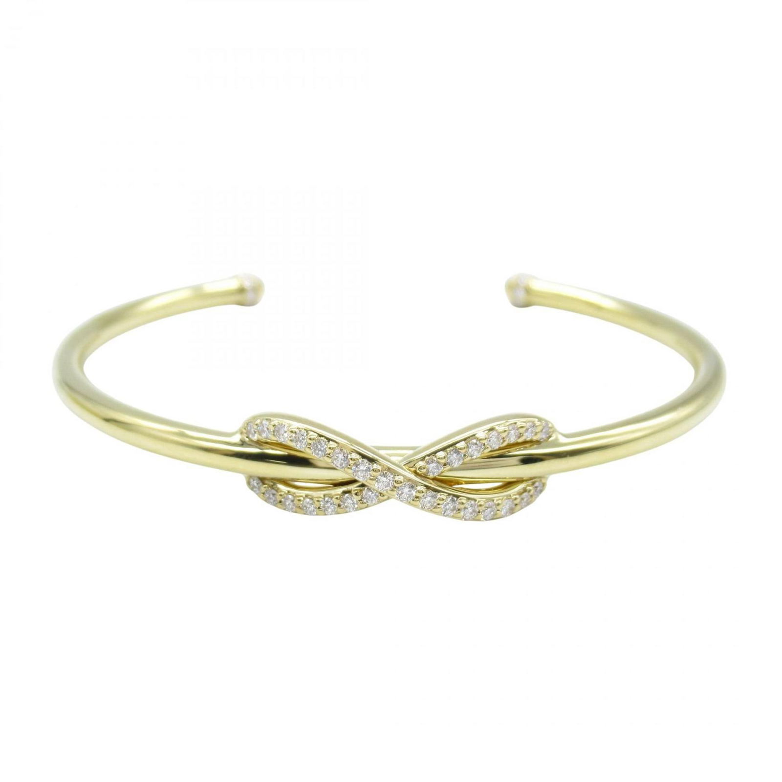 TIFFANY & CO. INFINITY DIAMOND CUFF BANGLE (1 of 3)