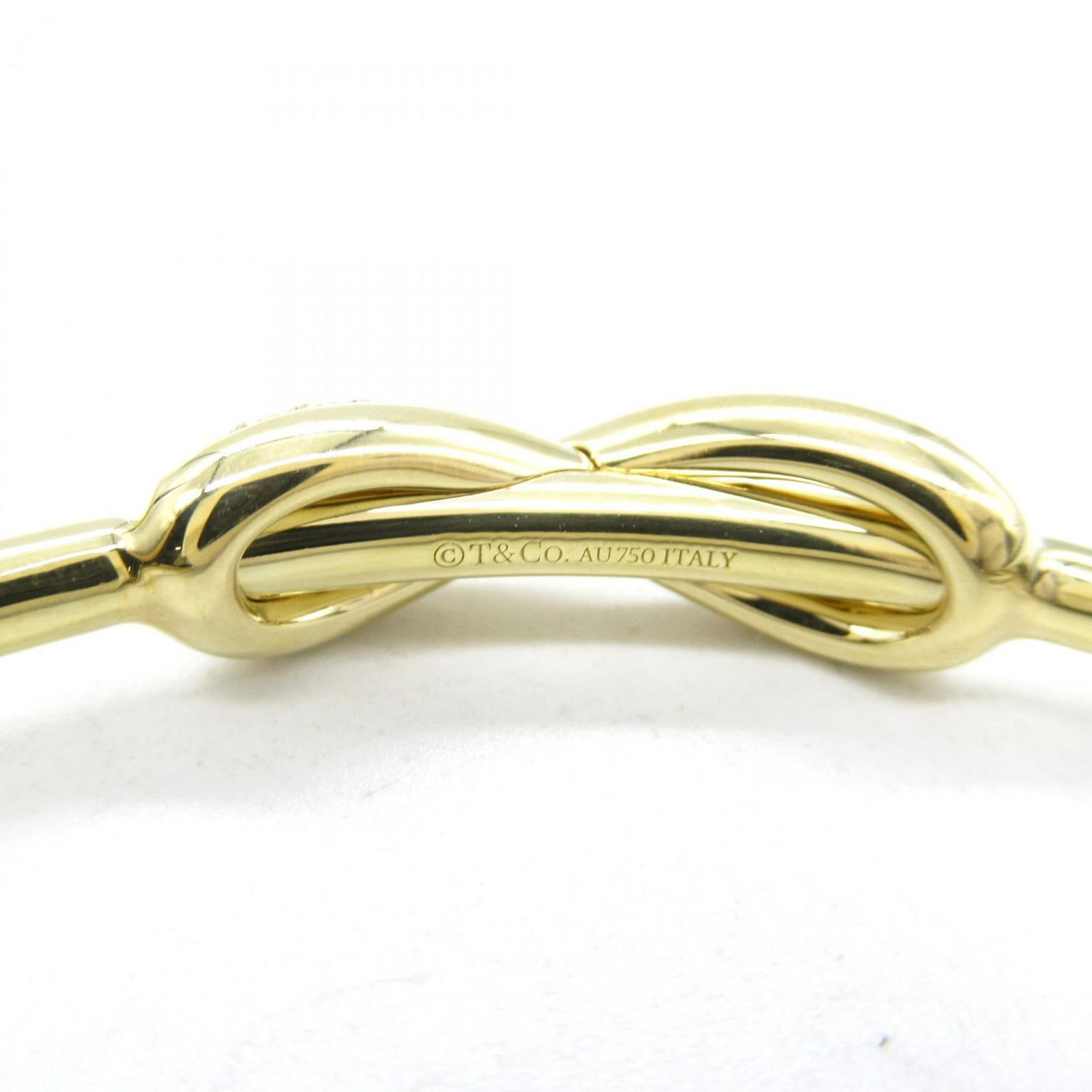 TIFFANY & CO. INFINITY DIAMOND CUFF BANGLE - 3