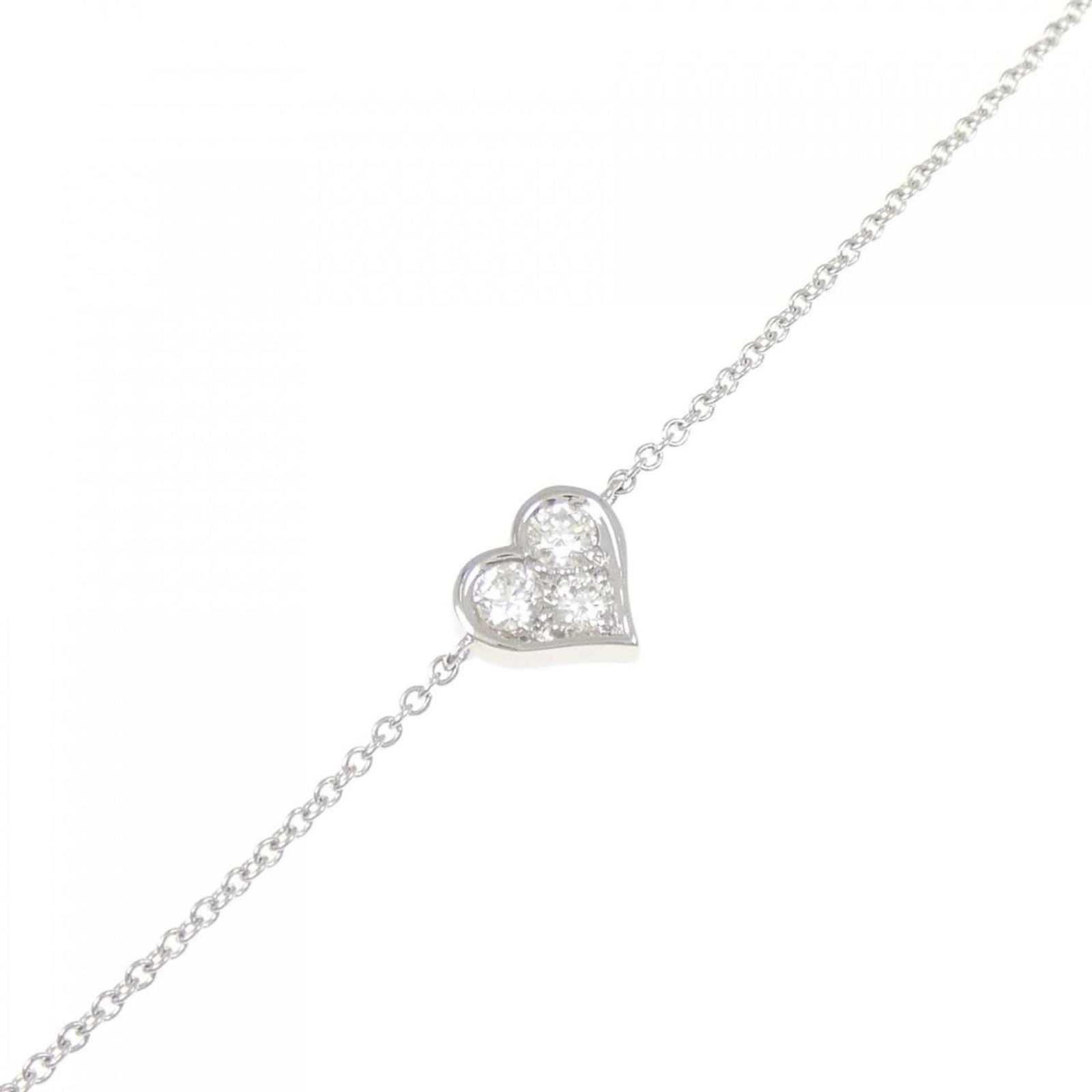 TIFFANY SENTIMENTAL SMALL BRACELET: TIFFANY Sentimental Small Bracelet Brand: Tiffany Type: Charm bracelet Material: Platinum 950 Color: Platinum Size: Length 16cm / 6.29'' Accessories: None Accessories Notice: When purchasing