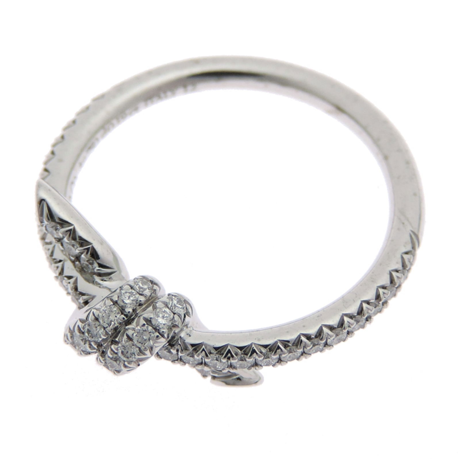 TIFFANY KNOT DIAMOND RING - 2
