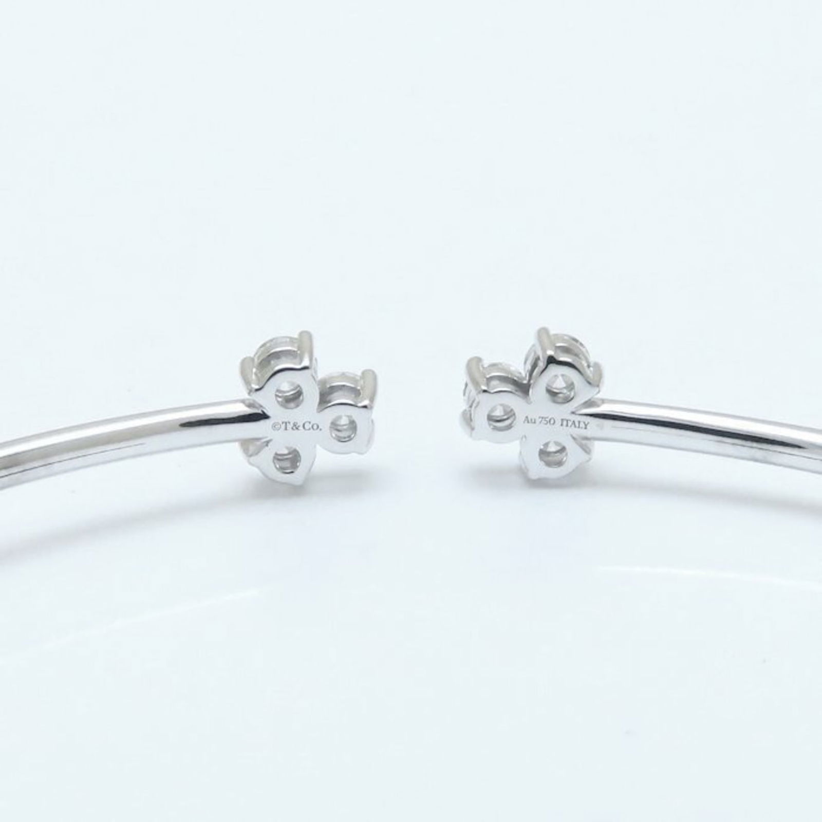 TIFFANY ARIA WIRE DIAMOND BANGLE - 2