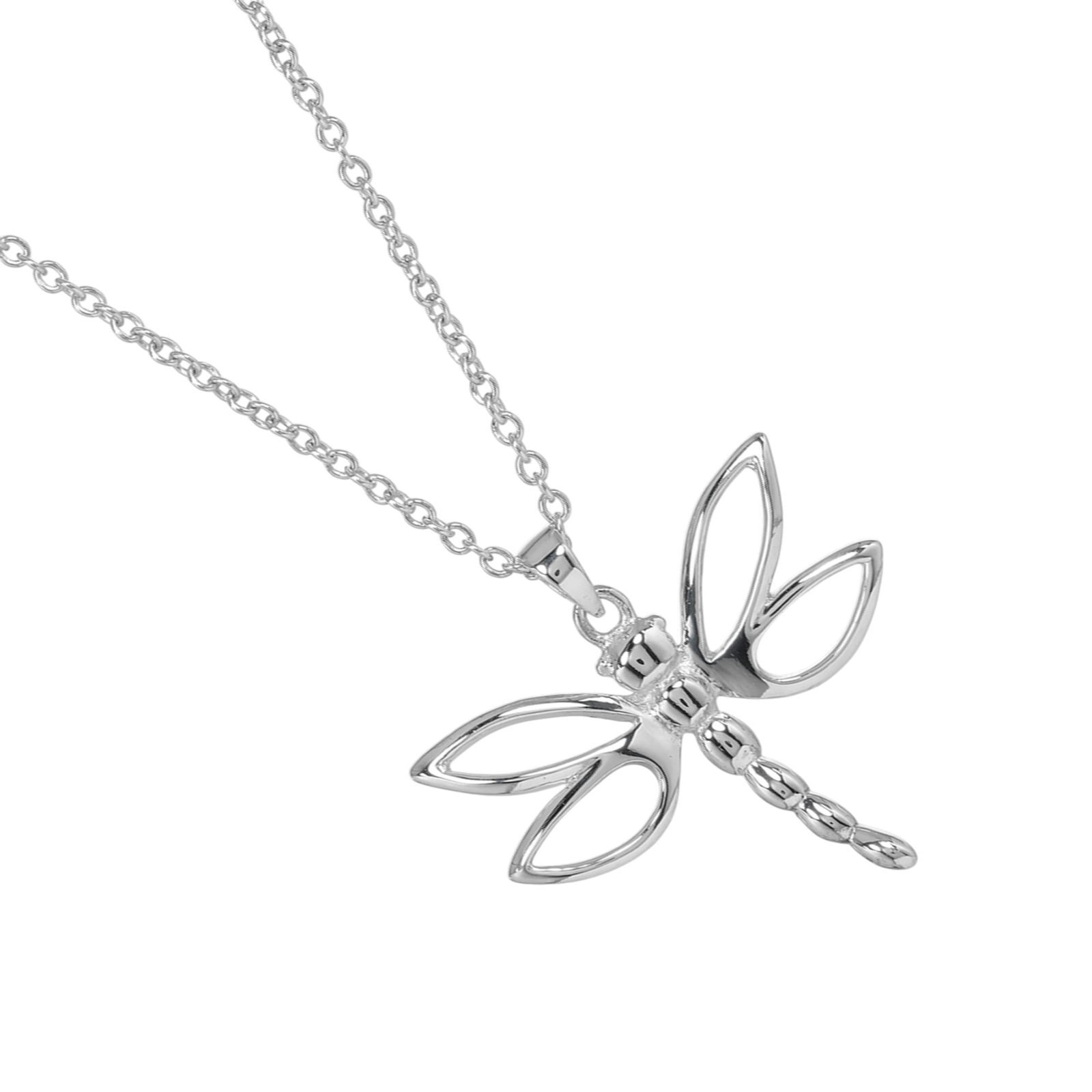 TIFFANY NECKLACE DRAGONFLY: TIFFANY necklace dragonfly Brand: Tiffany Type: Necklace Material: Silver 925 Color: Silver Size: Neck Circumference 40 cm / 15.74'' Pendant Size 24mm x 24mm / 0.94'' x 0.94'' Accessories: