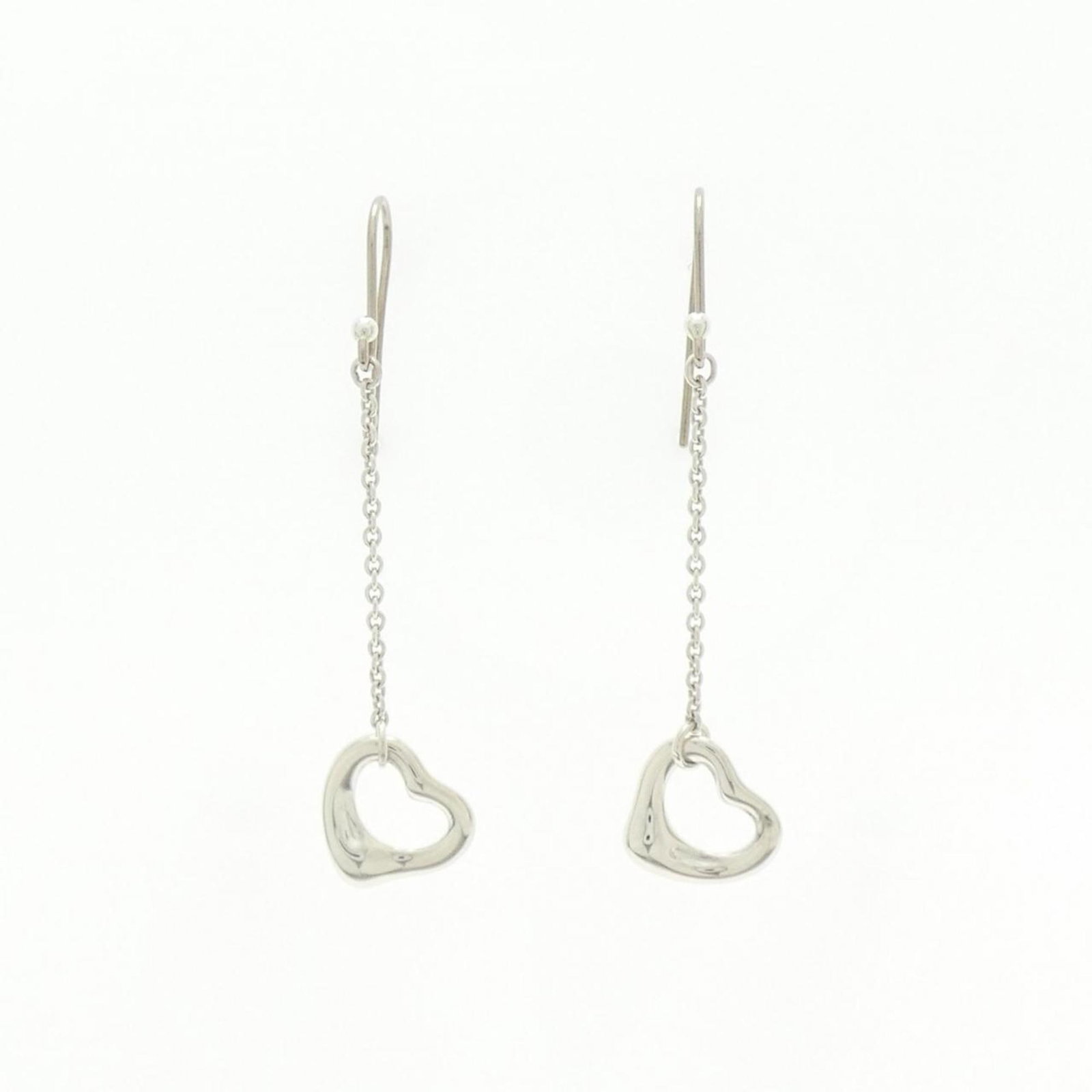 TIFFANY OPEN HEART DROP EARRINGS (1 of 3)