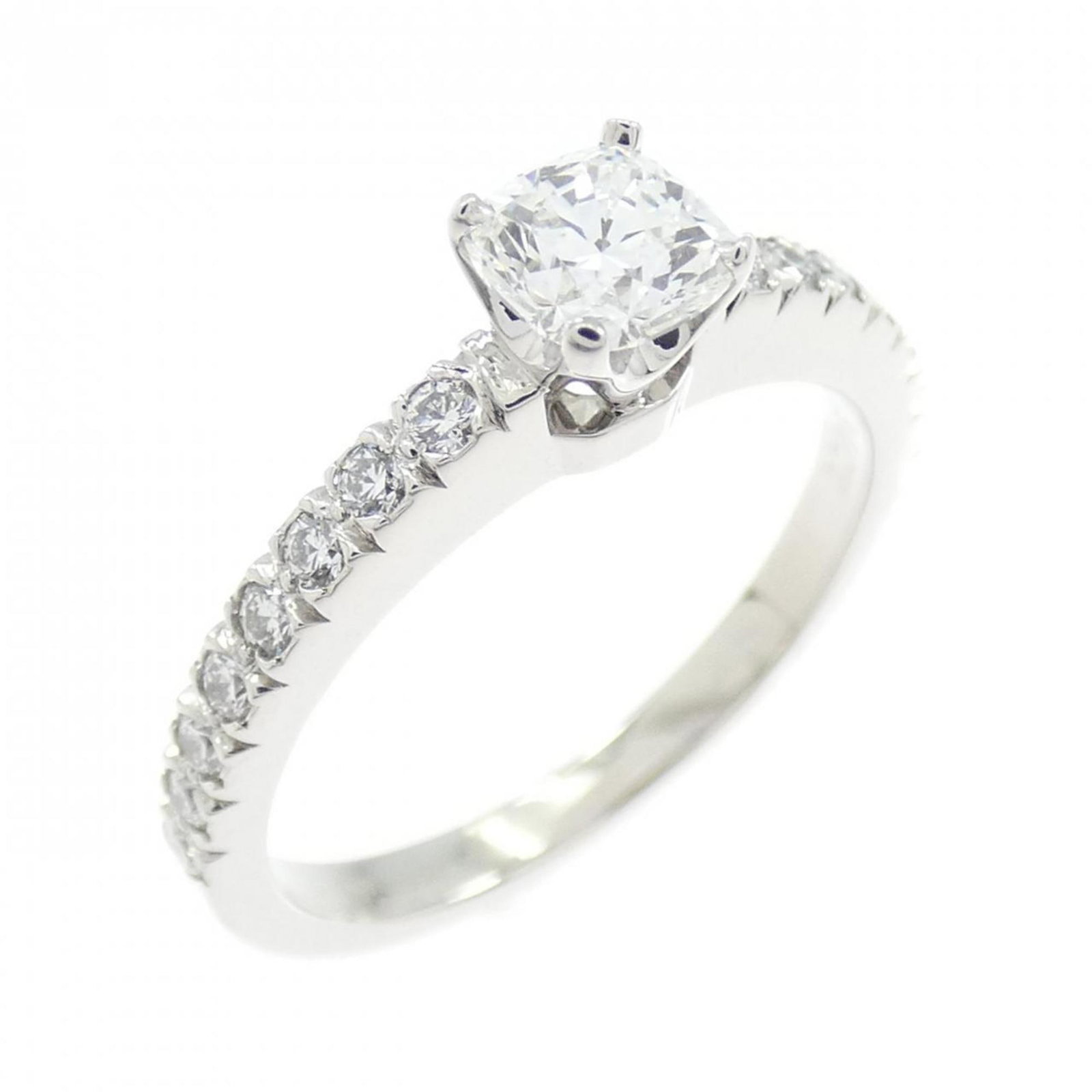 TIFFANY NOVO RING: TIFFANY Novo Ring Brand: Tiffany Type: Band ring Material: Platinum 950 Color: Platinum Size: 4 US Accessories: None Accessories Notice: When purchasing pre-owned goods, please refer to th