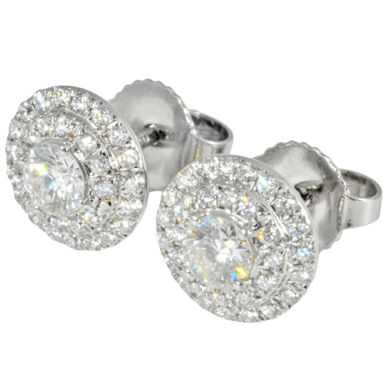 TIFFANY & CO. SOLESTE DIAMOND EARRINGS (1 of 6)