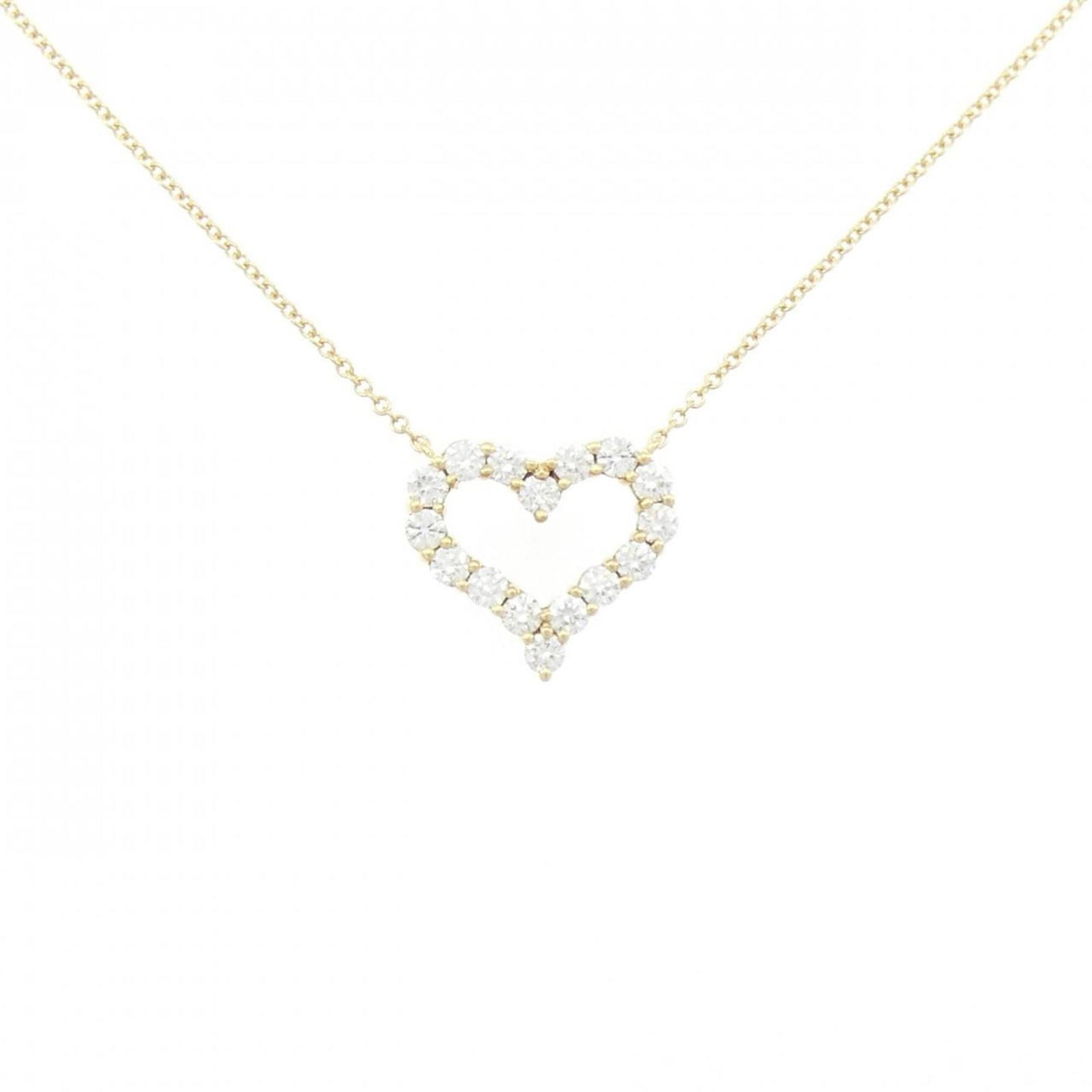 TIFFANY SENTIMENTAL HEART SMALL NECKLACE: TIFFANY Sentimental Heart Small Necklace Brand: Tiffany Type: Necklace Material: Yellow gold (18K) Color: Yellow gold Size: Neck Circumference 42 cm / 16.53'' Pendant Size 13.8mm x 15.4mm / 0.54''