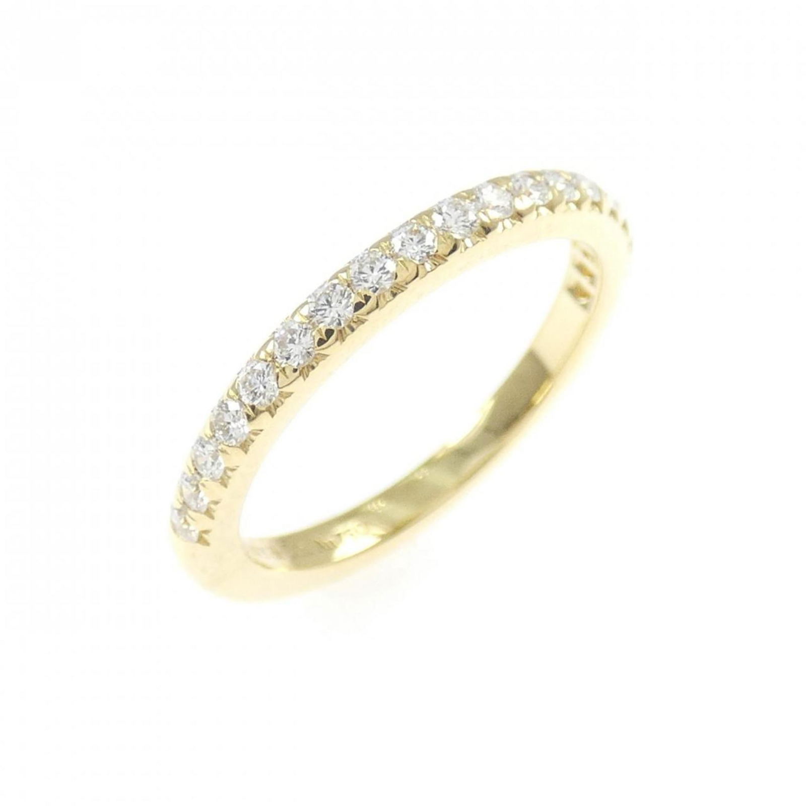 TIFFANY SOLESTE HALF CIRCLE RING: TIFFANY Soleste Half Circle Ring Brand: Tiffany Type: Band ring Material: Yellow gold (18K) Color: Yellow gold Size: 2.5 US Accessories: None Accessories Notice: When purchasing pre-owned