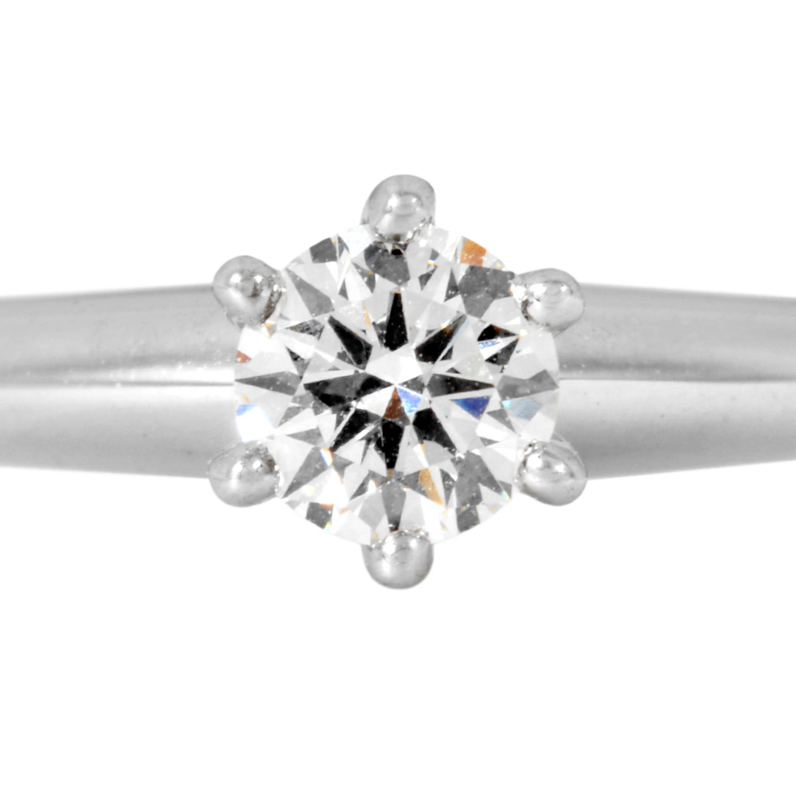 TIFFANY & CO. SOLITAIRE RING - 2