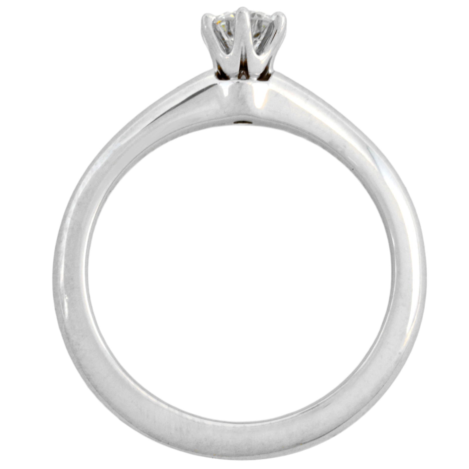 TIFFANY & CO. SOLITAIRE RING - 3