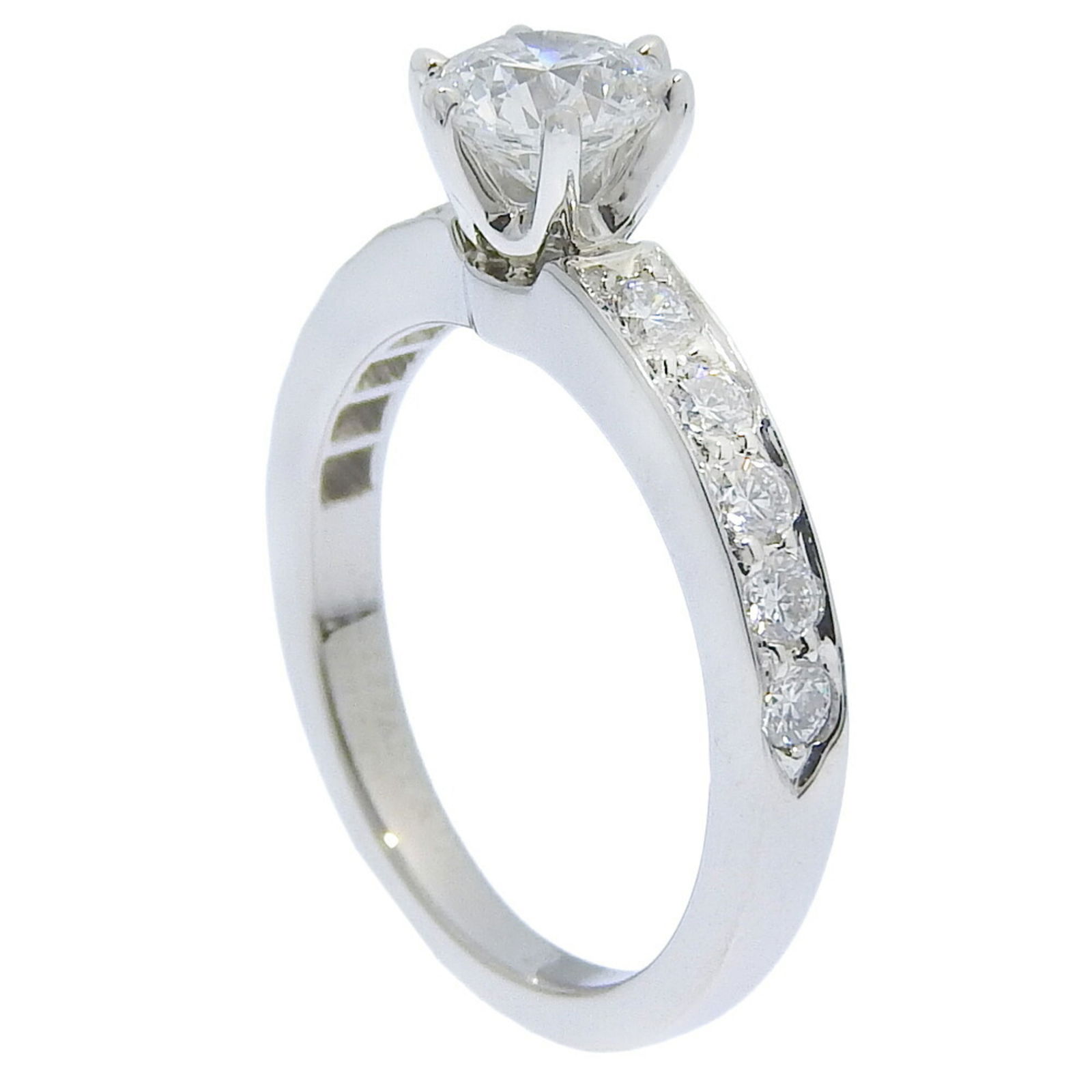 TIFFANY & CO. SOLITAIRE RING - 2