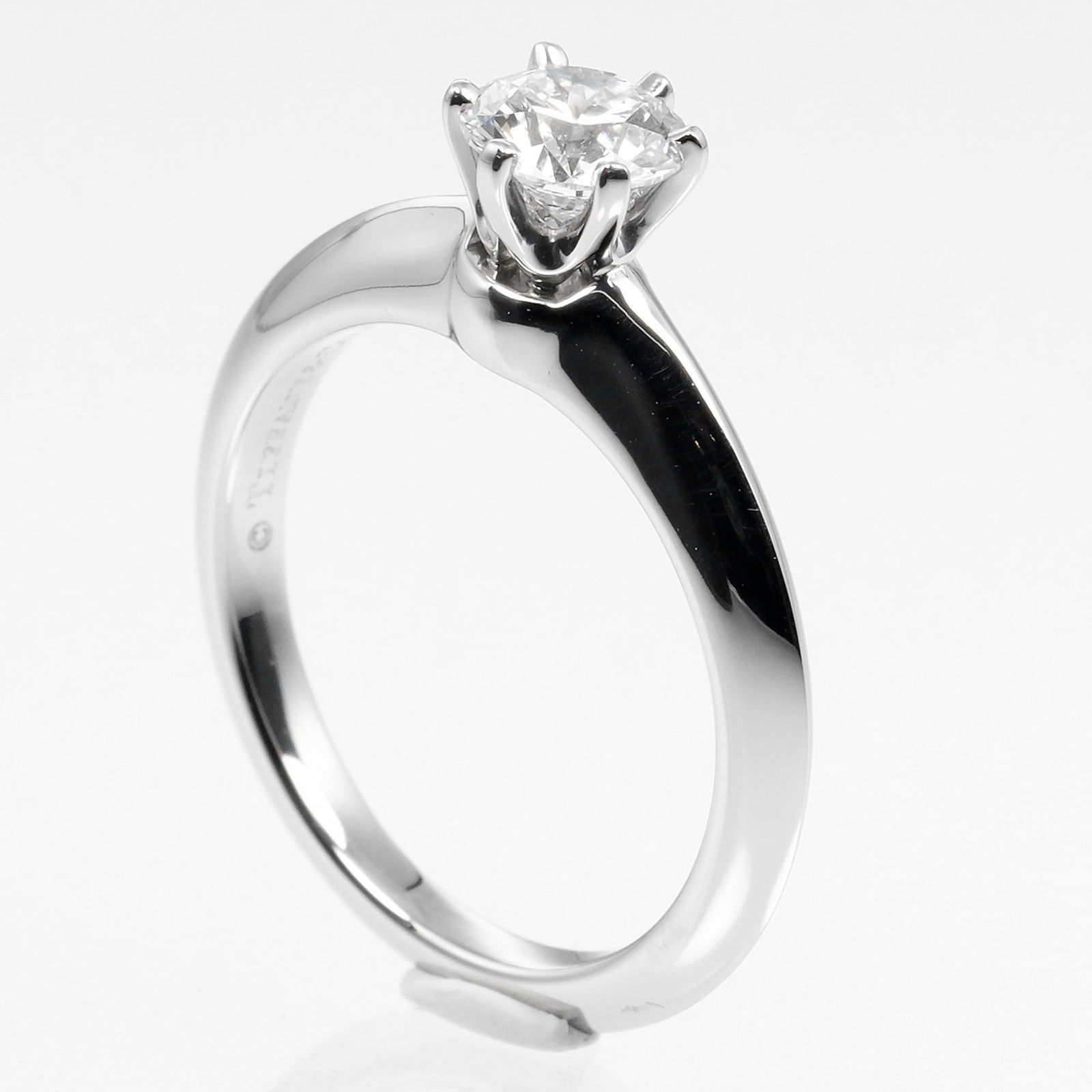 TIFFANY & CO. SOLITAIRE RING - 2