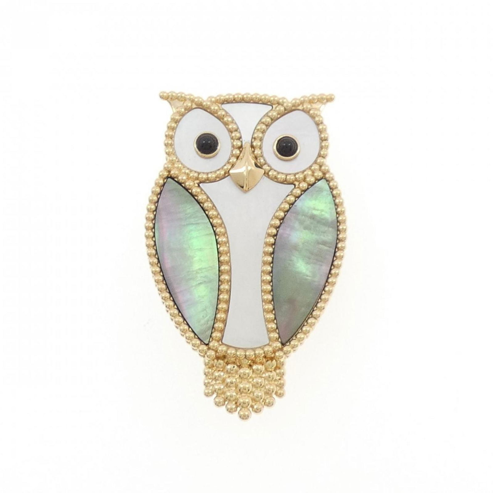 VAN CLEEF & ARPELS LUCKY ANIMALS BROOCH: Van Cleef & Arpels Lucky Animals Brooch Brand: Van Cleef & Arpels Type: Brooch Material: Yellow gold (18K) Color: Yellow gold Size: (HxWxD) 38.2cm x 23.2cm / 15.03'' x 9.13'' Accessories: None