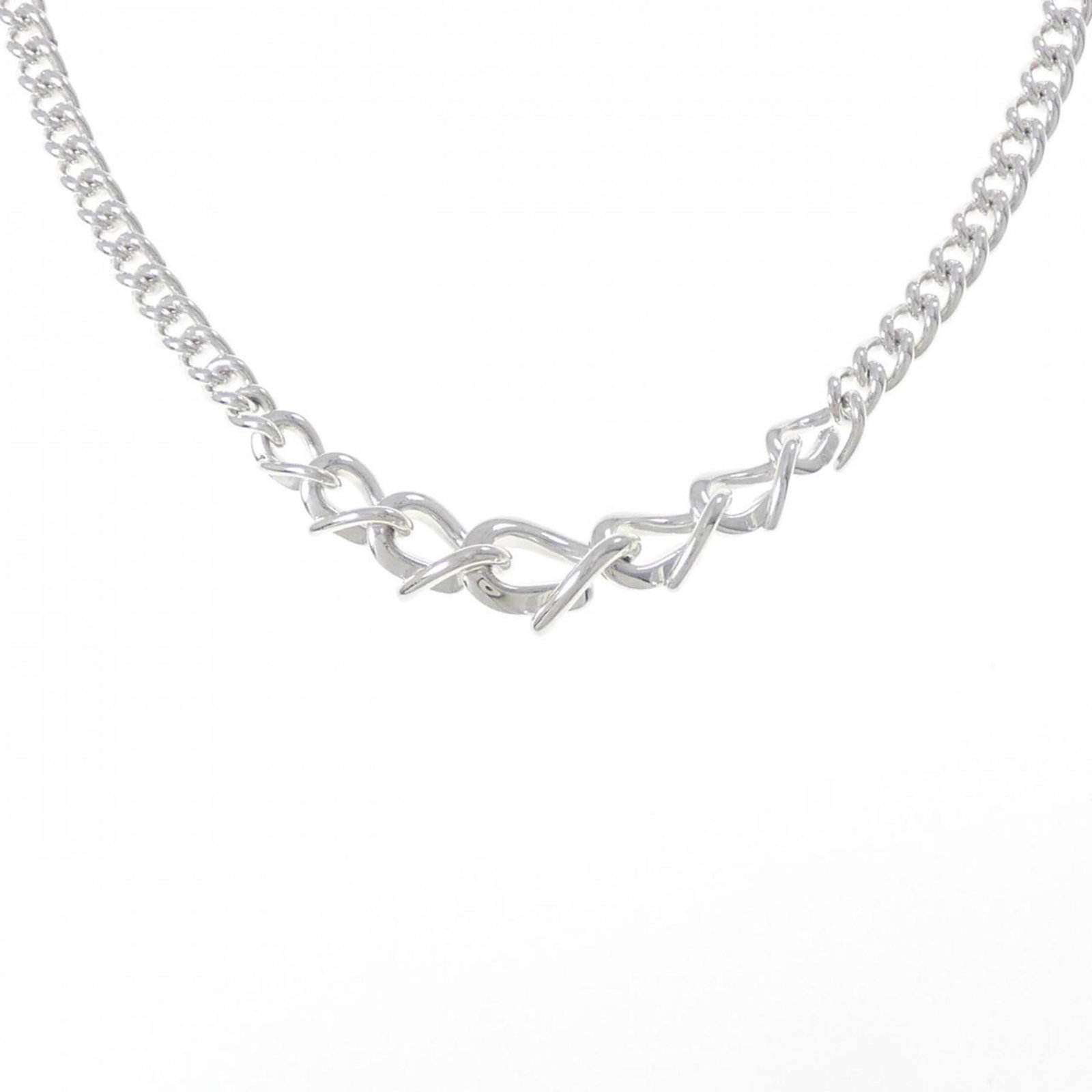 TIFFANY FORGE GRADUATED NECKLACE (1 of 4)