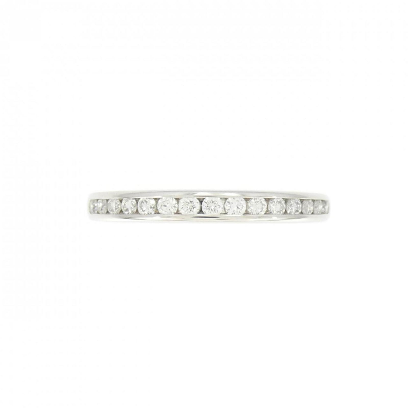 TIFFANY HALF CIRCLE CHANNEL SETTING RING - 2