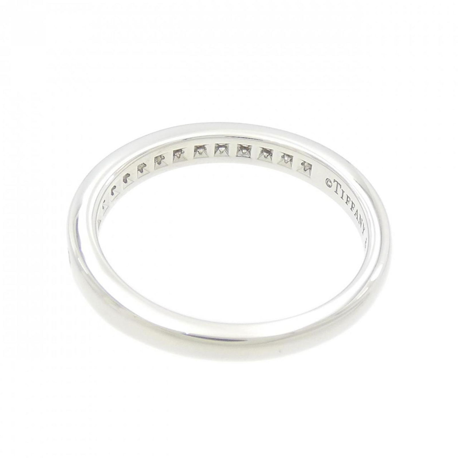 TIFFANY HALF CIRCLE CHANNEL SETTING RING - 3